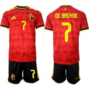 Kevin De Bruyne 2026 WC Soccer Jersey Suit